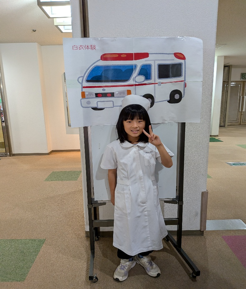 ふれあい看護＆リハビリテーションブースの様子